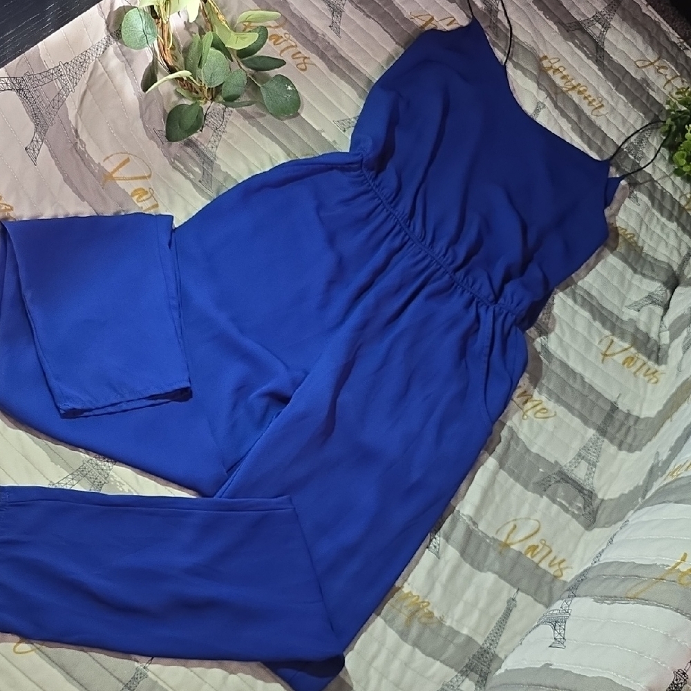 Maitai Elegant Blue Jumpsuit